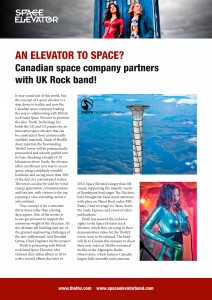 Space Elevator Thoth Press Release